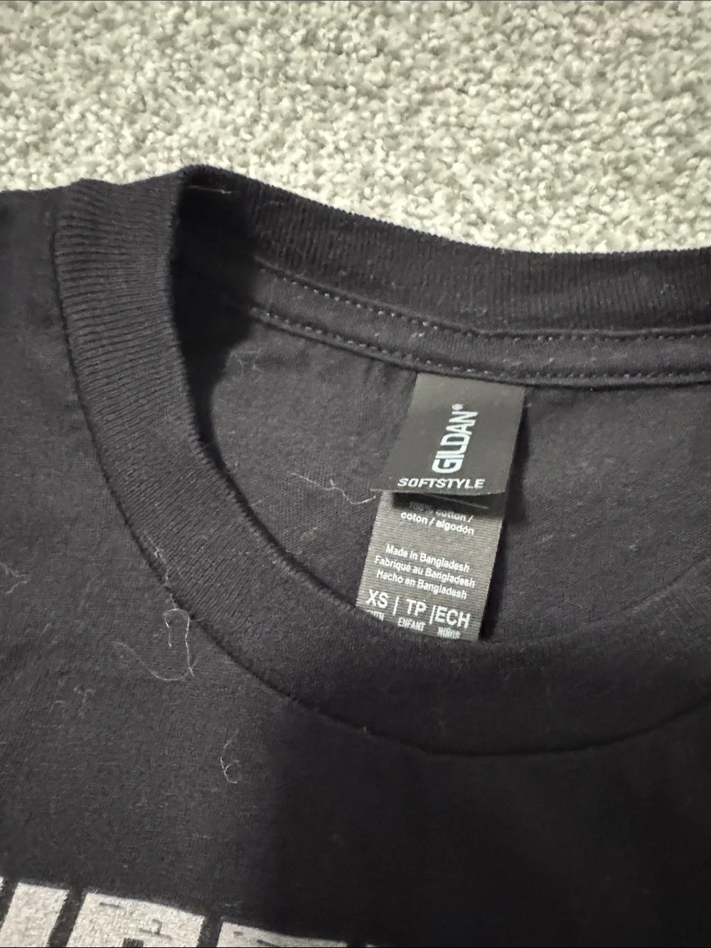 Gildan Black 'Birthday Boy 6' Minecraft-Style Graphic Tee